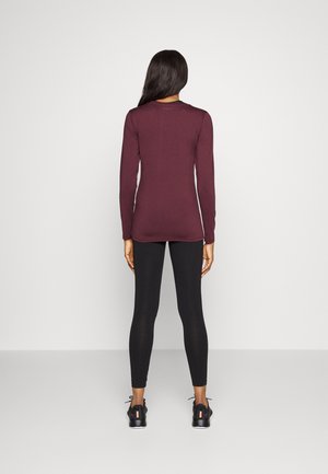 ONPCLARISSA TRAINING - Camiseta de manga larga - eggplant