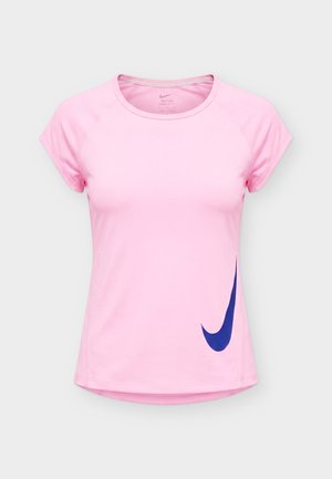 Nike Performance, TEMPO RUN - T-shirt de sport - pink rise/old royal