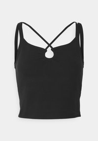 SHANTI KEYHOLE TANK - Top - black