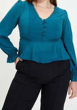Bluse - blue
