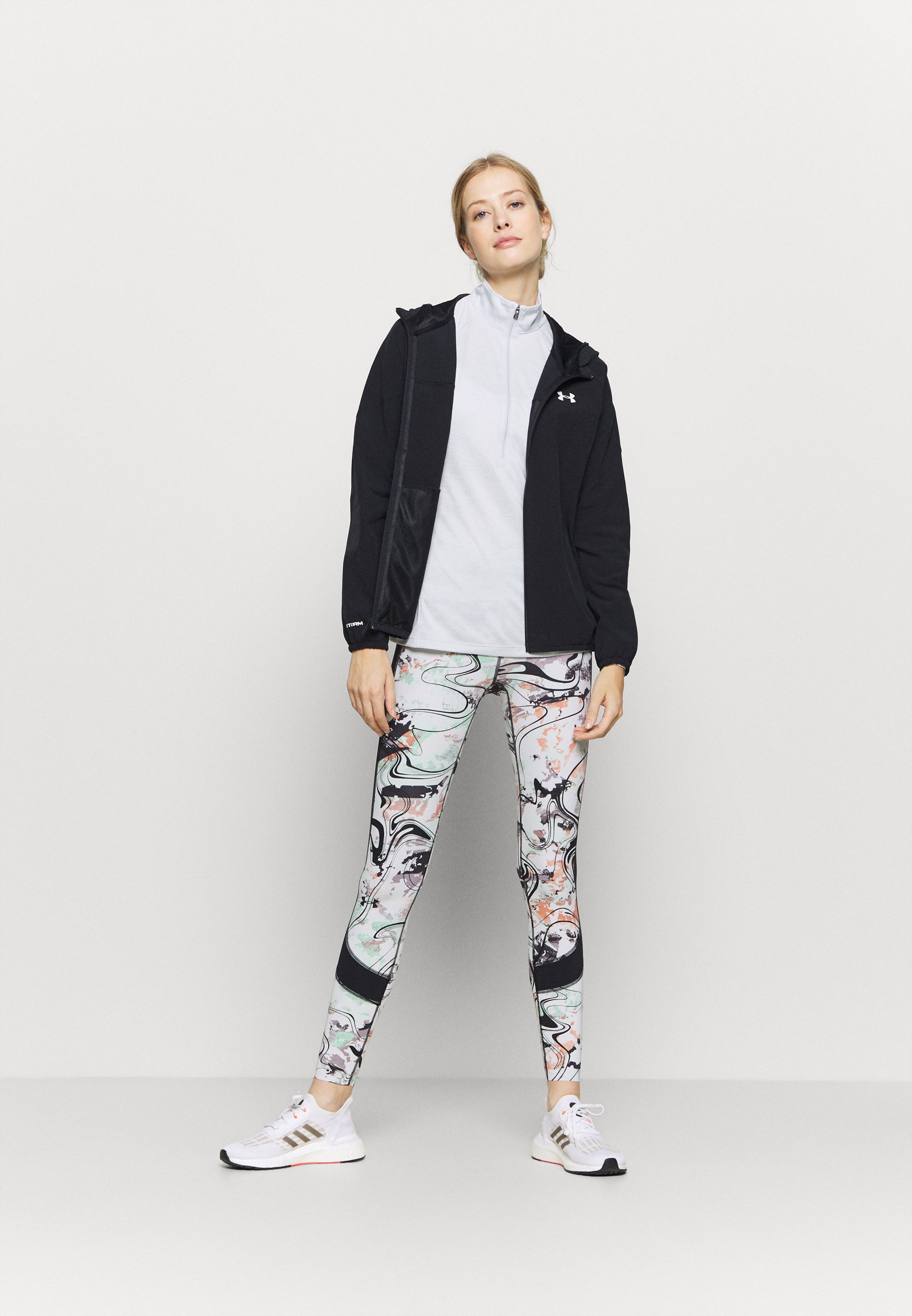 Under Armour TECH TWIST - Langarmshirt - halo gray/hellgrau - Zalando.ch