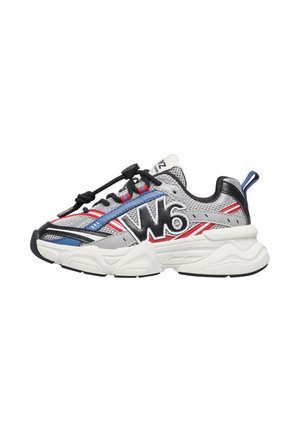 LUCKY - Sneakers basse - grau-blau-