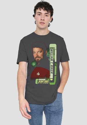 STAR TREK RIKER - T-Shirt print - anthracite
