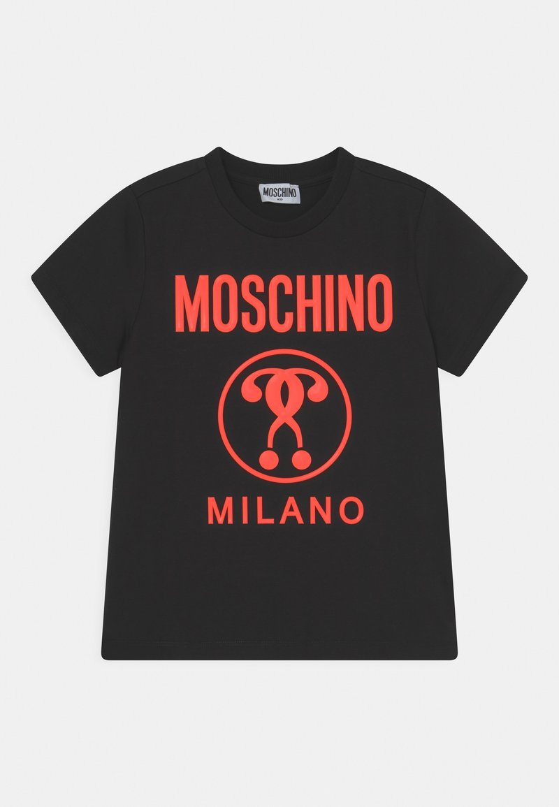 Kinder Bekleidung | MOSCHINO ADDITION UNISEX T-Shirt print black/schwarz - WX89811 Kinder Bekleidung | MOSCHINO ADDITION UNISEX T-Shirt print black/schwarz - WX89811