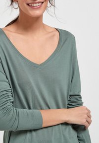 Next Langærmet T-shirt - khaki