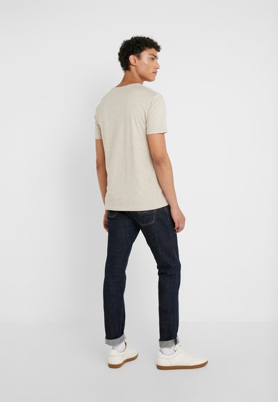 Polo Ralph Lauren CUSTOM SLIM FIT JERSEY CREWNECK T-SHIRT - T-shirt básica - expedition dune