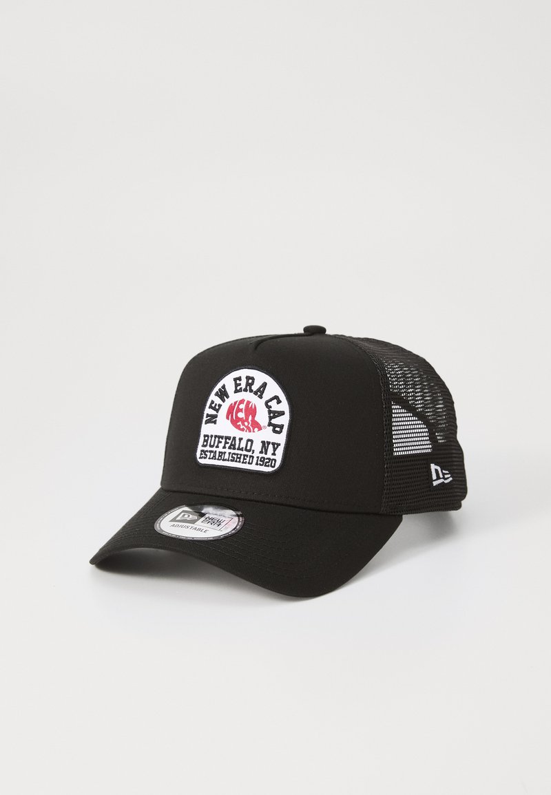 New Era - PATCH TRUCKER UNISEX - Pet - black, Vergroten