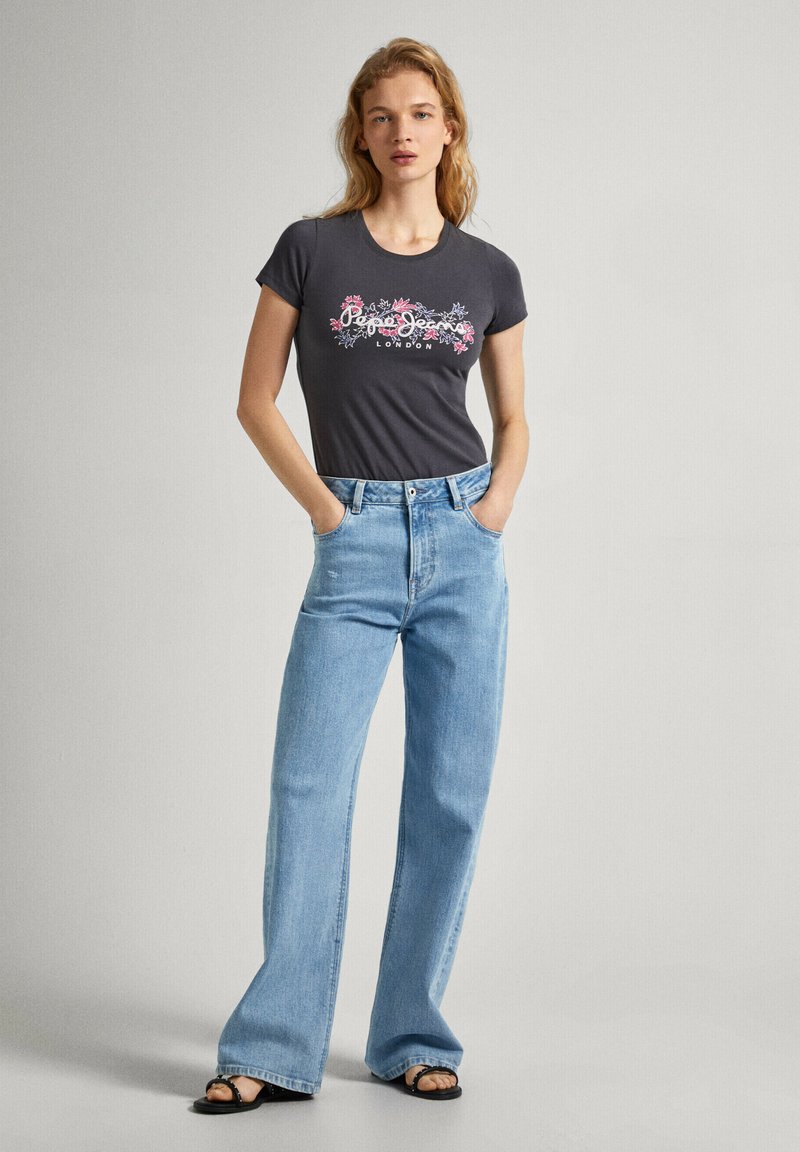 Pepe Jeans T-shirt print grijs