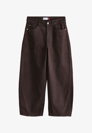 Next, TWISTED SEAM BARREL - Vaqueros baggy - chocolate brown