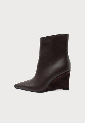 RAID, ECLIPSE - Bottines à talons hauts - brown/brown