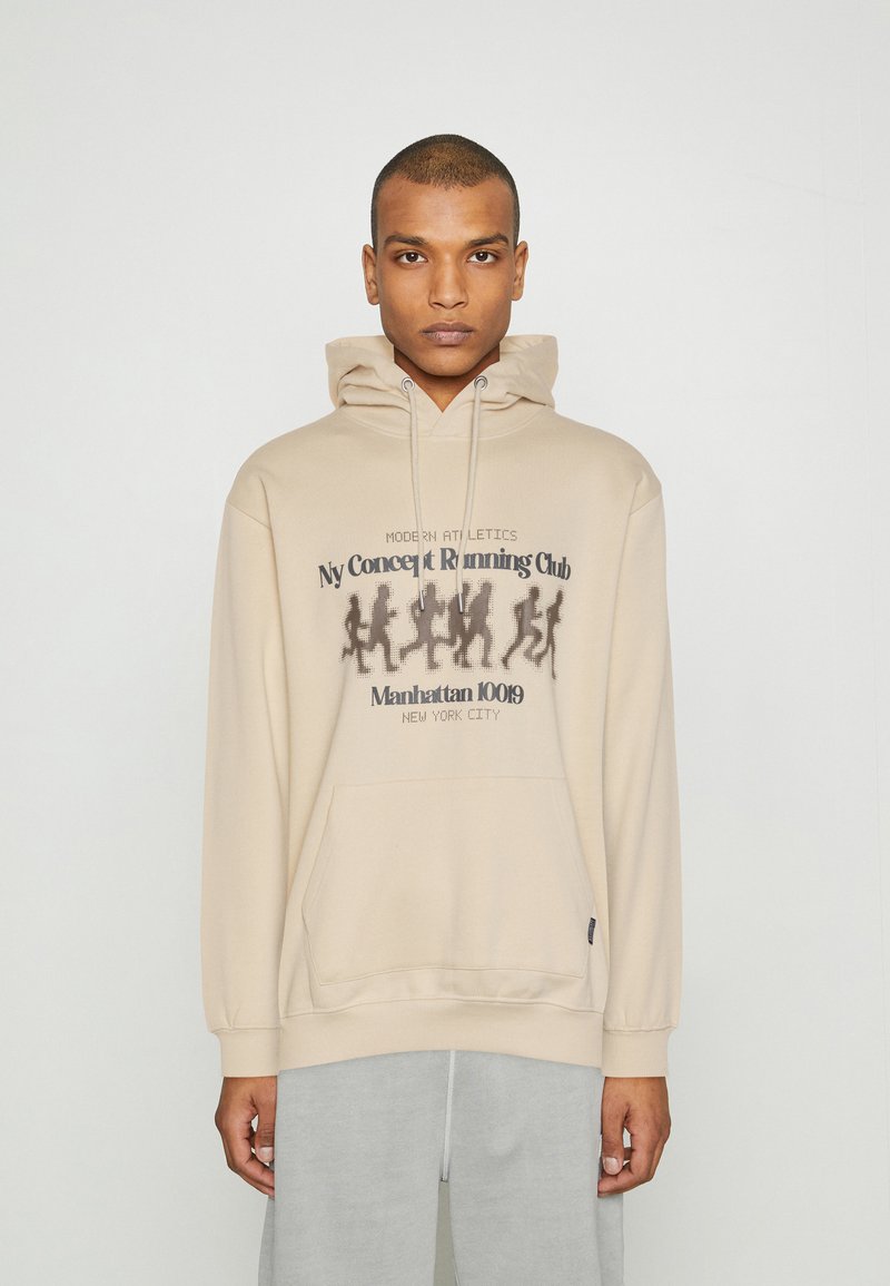 NY CONCEPT MARATHON HOOD UNISEX Sweatshirt cream/offwhite Zalando.de