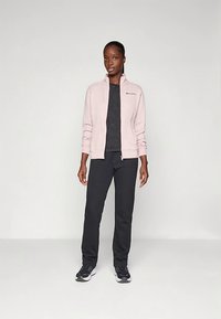 Champion FULL ZIP SET - Φούτερ με φερμουάρ - pink/black
