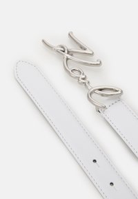 KARL LAGERFELD SIGNATURE - Cinto - white