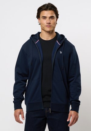 U.S. Polo Assn. OTTO - Užtrauktuku užsegamas treningas - dark sapphire