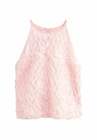 Next HALTER NECK RUFFLE TANK- REGULAR FIT - Top - pink