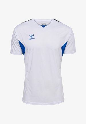 Hummel, LAUTHENTIC - Sport T-shirt - white true blue