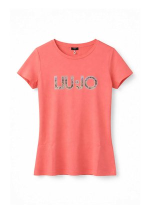 LIU JO, VA6169JS003 - T-shirt imprimé - red