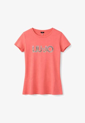 LIU JO, VA6169JS003 - T-shirt imprimé - red