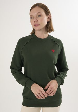 CREW NECK - Sweater - green