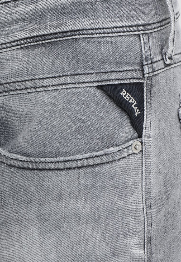 Replay ANBASS - Slim fit jeans - grey 