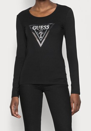 Long sleeved top - black