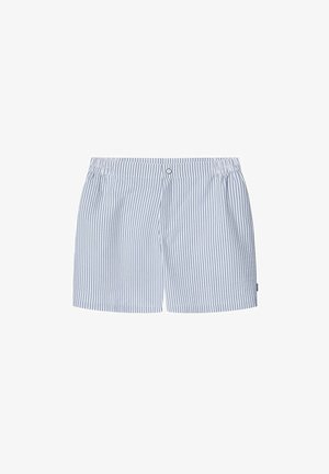 Hackett London SEERSUCKER TAILORED - Badeshorts - jetty blue