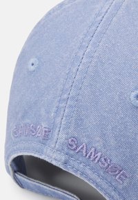 Samsøe Samsøe BACK LOGO UNISEX - Sapka - blue heron