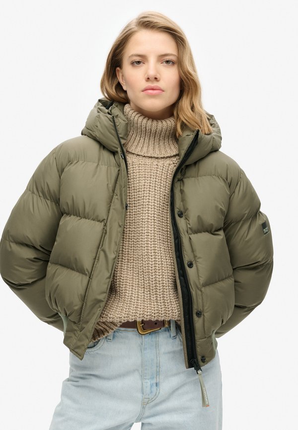 HOODED PUFFER - Winterjacke