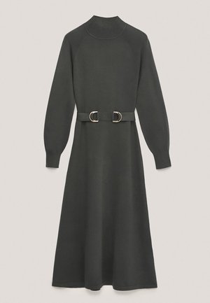 Gebreide jurk - dark grey