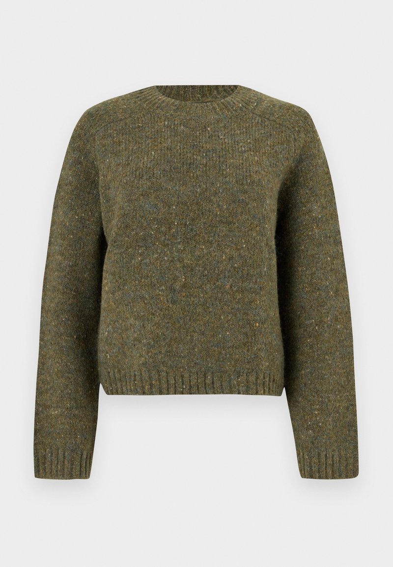Vero Moda Trui donkergroen gemêleerd Vero Moda Trui donkergroen gemêleerd
