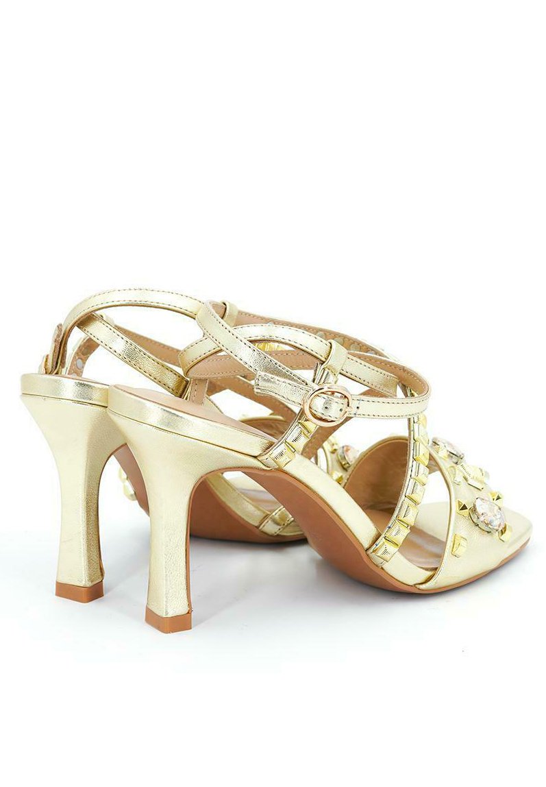 Alma en Pena ESMERALDA - Sandalias de tacón - gold/dorado - Zalando.es