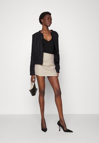 Iro GARNA - Minijupe - white/beige