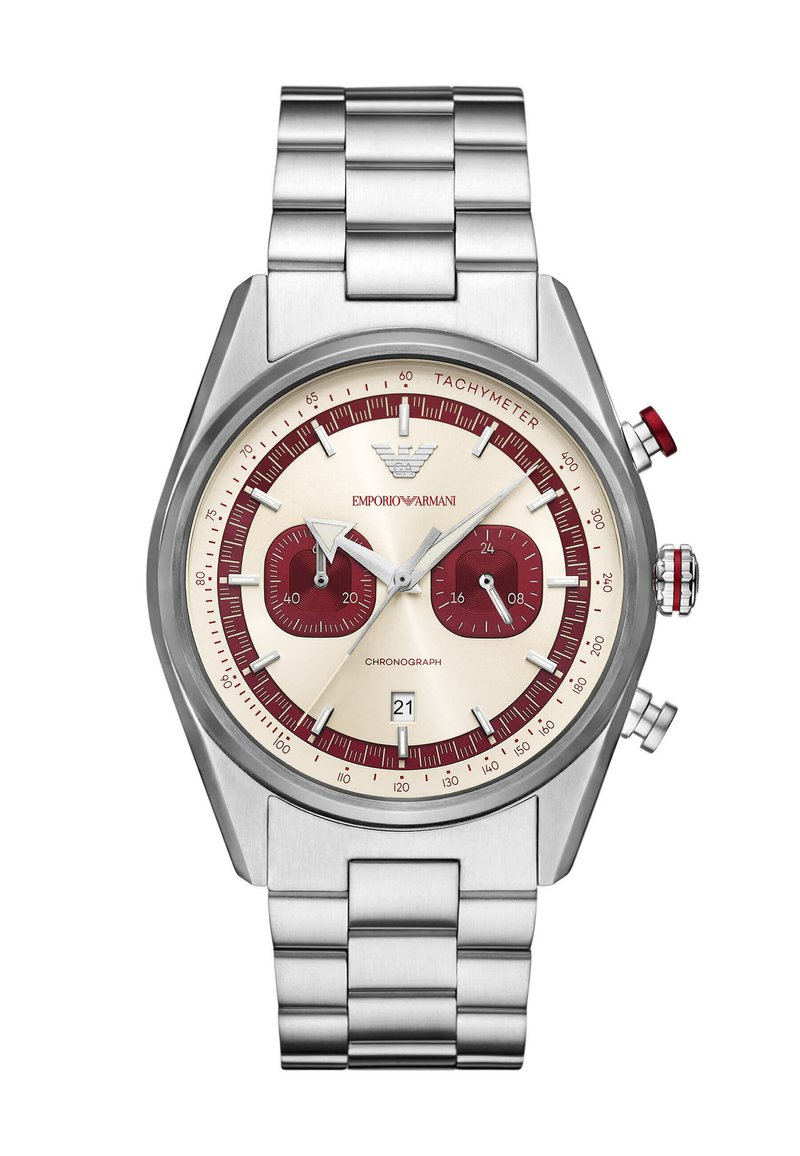 Emporio Armani - TRADITIONAL  - Montre à aiguilles - silver-coloured, Agrandir