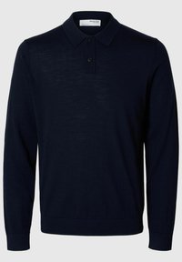 Selected Homme Polosärk - navy blazer