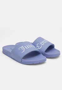 Juicy Couture CARMEN COLLEGIATE SLIDER - Baseina iešļūcenes - easter egg