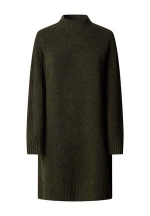 Pepe Jeans, ADAMI DRESS - Vestido de punto - khaki green