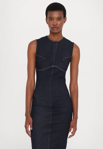 Sportmax GERANIO - Obleka iz džinsa - midnight blue