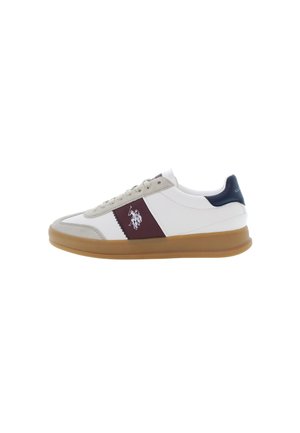 CAMPY - Sneakers basse - white bordeaux