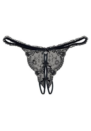 Thong - schwarz