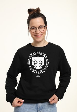 BLACK PANTHER BLACKPANTHER EMBLEM - Sweatshirt - black