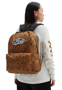 Vans REALM - Zaino - golden brown black