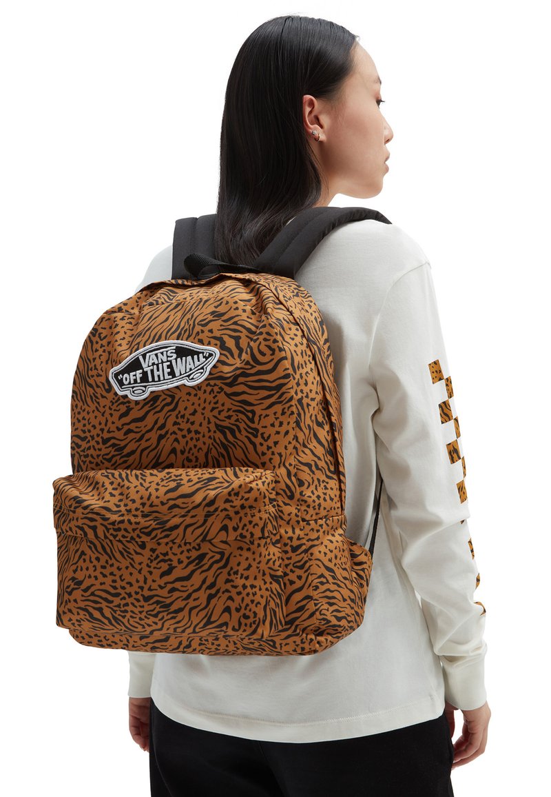 Vans REALM - Zaino - golden brown black