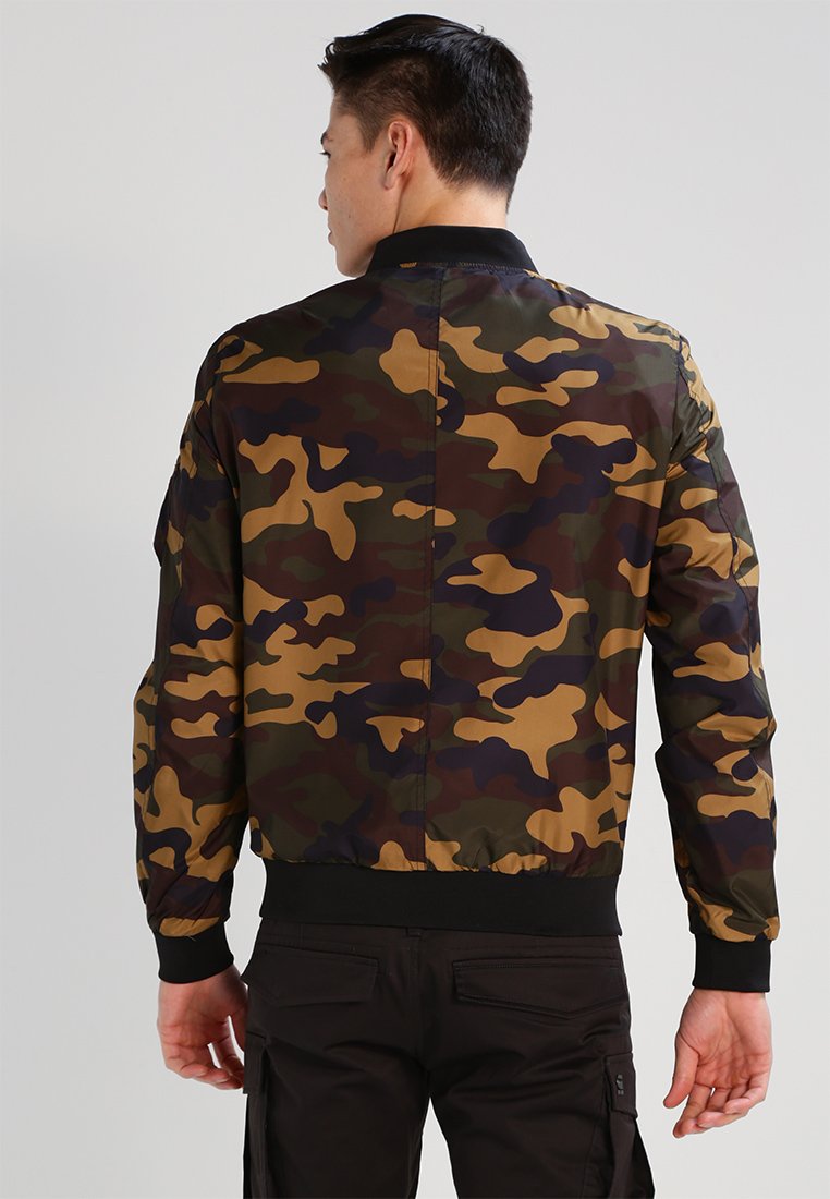 Urban Classics Bomberjacke wood/khaki Zalando