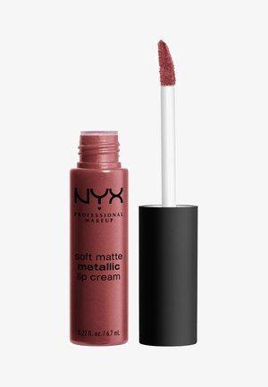 SOFT MATTE METALLIC LIP CREAM - Lip gloss - 9 rome