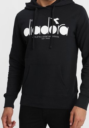 Jersey con capucha - black