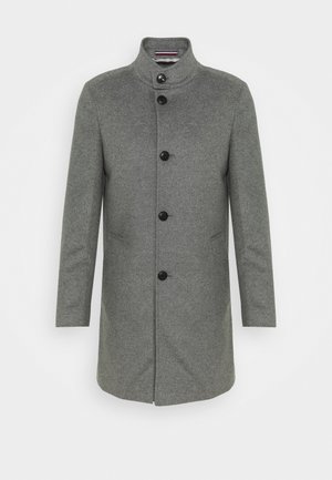 SOLID STAND UP COLLAR COAT - Klassinen takki - grey