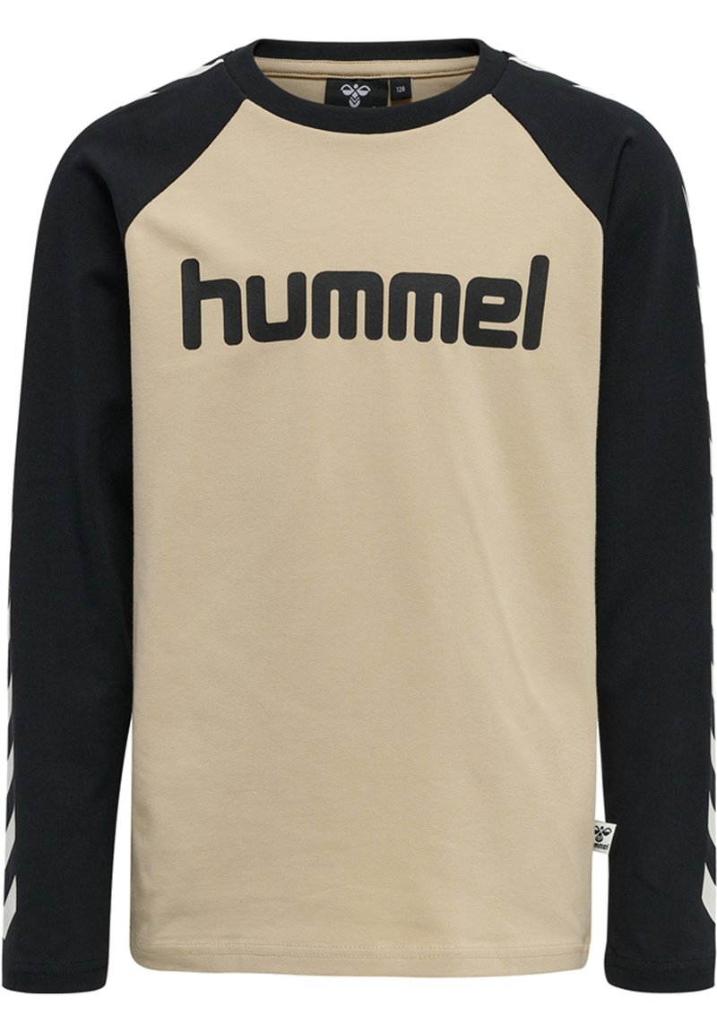 Hummel Langærmet T-shirt - humus