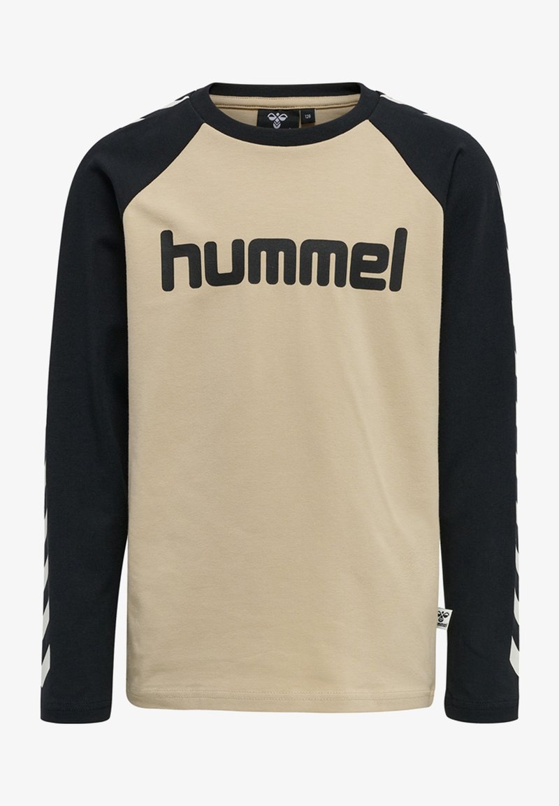 Hummel Langærmet T-shirt - humus