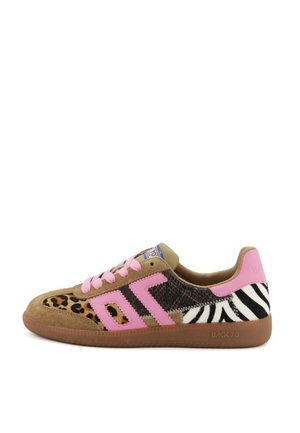 SQUID - Sneakers basse - multi leopard zebra fuxia