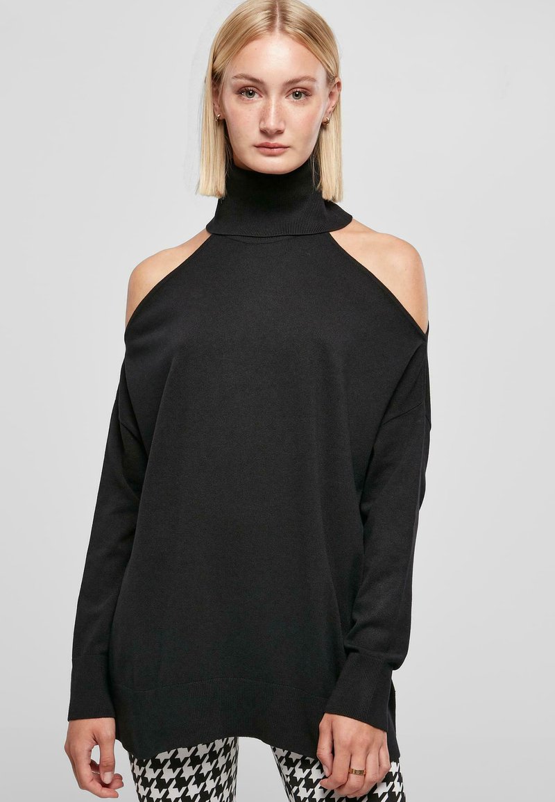 Urban Classics TURTELNECK - Džemper - black